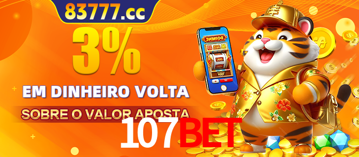 Promoção para baixar e instalar o aplicativo do cassino 107bet. O banner oferece uma recompensa de R1aR1aR8, com a imagem de uma cobra sobre moedas de ouro.